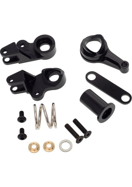 Metal Direksiyon Bellcranks ve Traxxas Drag Slash 1967 Chevy C10 1/10 Rc Drag Kamyon Yükseltmeleri Için Servo Koruyucu Set Parçaları,1 (Yurt Dışından)