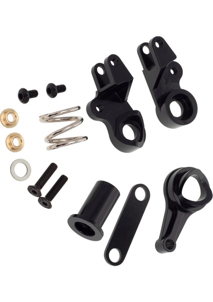 Metal Direksiyon Bellcranks ve Traxxas Drag Slash 1967 Chevy C10 1/10 Rc Drag Kamyon Yükseltmeleri Için Servo Koruyucu Set Parçaları,1 (Yurt Dışından)