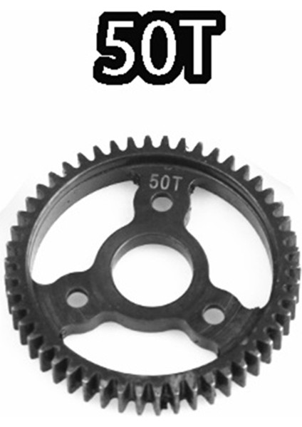 Sertleştirilmiş Çelik 50T M0.8 32P Spur Ana Dişli Traxxas 1/10 Slash Stampede Rsutler 4x4 Rc Car Için 3956&#39;YI Değiştirin (Yurt Dışından)