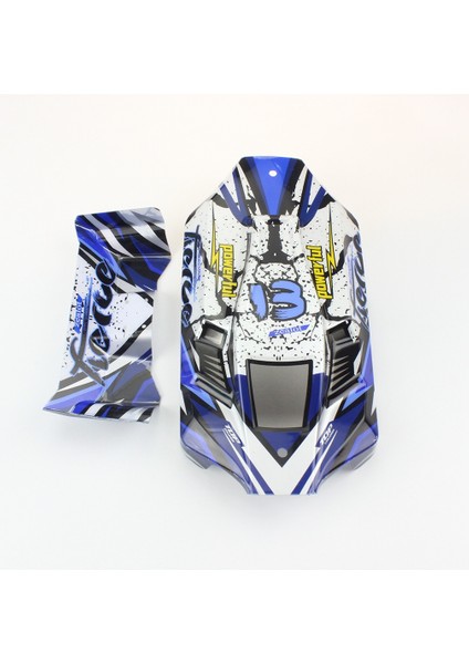 Rc Araba Vücut Kabuk Araba Kapak Kuyruk Kanat Wltoys 124017 124019 1/12 Rc Araba Yükseltme Parçaları Yedek Aksesuarlar (Yurt Dışından)