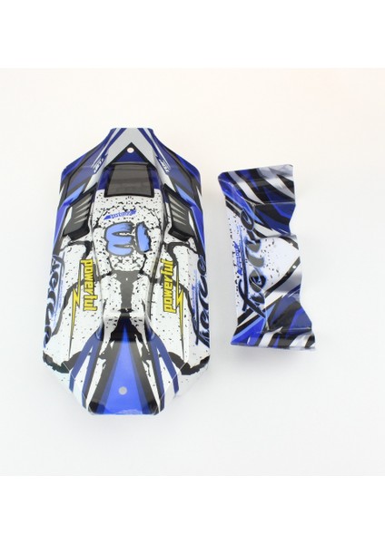 Rc Araba Vücut Kabuk Araba Kapak Kuyruk Kanat Wltoys 124017 124019 1/12 Rc Araba Yükseltme Parçaları Yedek Aksesuarlar (Yurt Dışından)