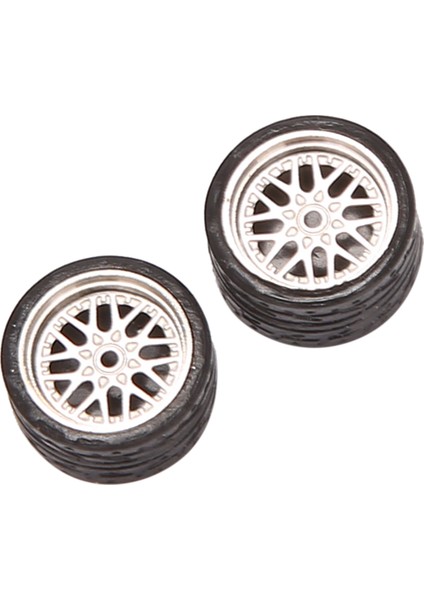 Adet 1/64 Ölçekli Vapur Alaşım Jantlar Lastik Alaşımlı Model Araba Genel Modifiye Lastik 1:64 Araçlar Için Genel Model Lastik J33 (Yurt Dışından)
