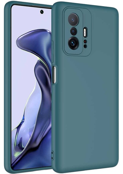 Xiaomi Mi 11T Pro Kılıf Içi Süet Renkli Mara Lansman Silikon