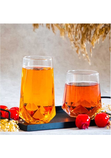 Valeria 6 Parça Su Meşrubat Bardak Takımı