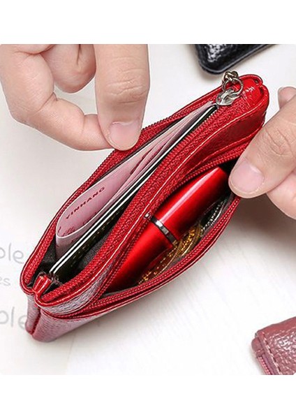 Kore Tarzı Cüzdan Mini Moda Bozuk Para Cüzdanı