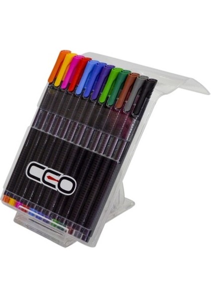 Ceo Fineliner Standı Silikon Tutacaklı 180 Li CEO-FLS004