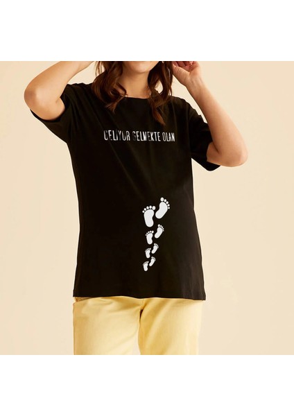Hamileler Için Oversize Tasarım Tişört fiyatları