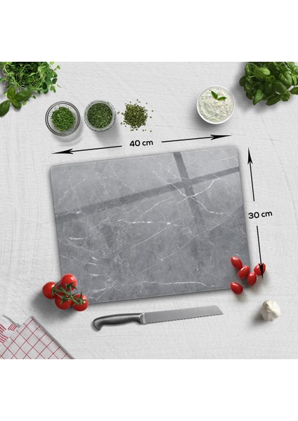 Cam Kesme Tahtası - Cam Kesme Tablası | Gri Mermer Görünümlü fiyatları