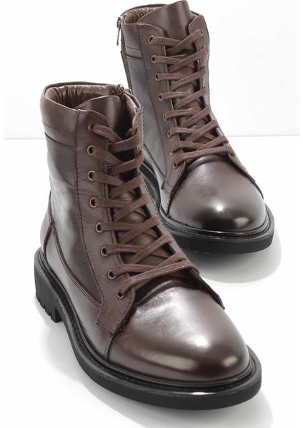 Kahve Leather Erkek Bot & Bootie E02549517203