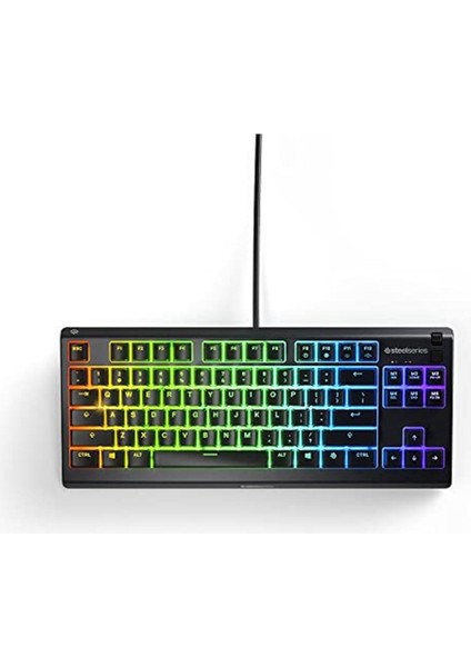 Steelseries Apex 3 Tkl Türkçe Gaming Klavye - 8 Bölge Rgb Aydınlatma - IP32 Sıvı Dayanıklılık