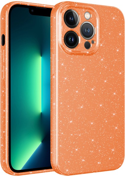 Apple Iphone 12 Pro Max Kılıf Kamera Korumalı Simli Lüx Koton Silikon