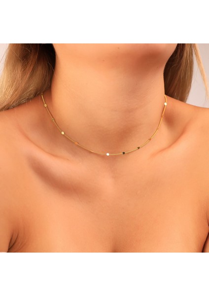 925 Ayar Gümüş Plakalı Zincir Kolye modelleri