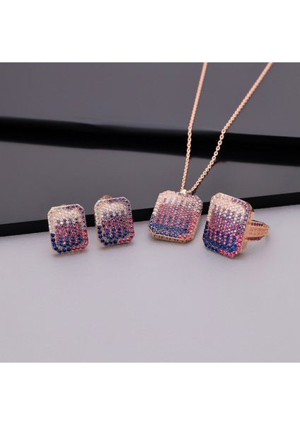 925 Ayar Gümüş Elegant Set