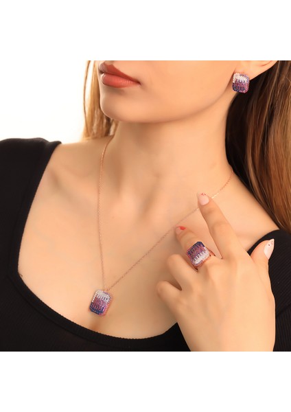 925 Ayar Gümüş Elegant Set fırsatları