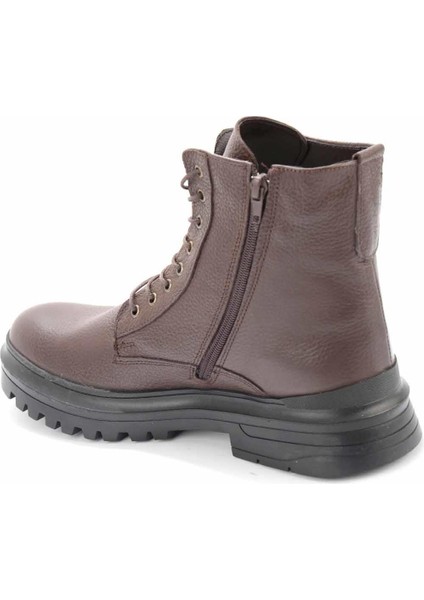 Kahve Leather Erkek Bot & Bootie E02556082503