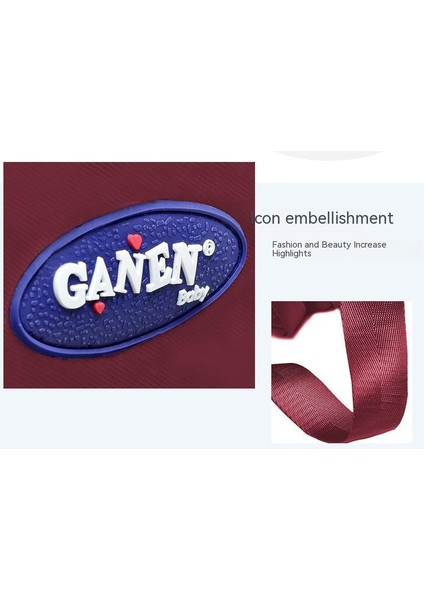 Büyük Kapasiteli Bebek Bakım Çantası - Kırmızı (Yurt Dışından) fiyatları