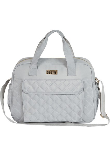Büyük Kapasiteli Bebek Bakım Çantası - Gri (Yurt Dışından)