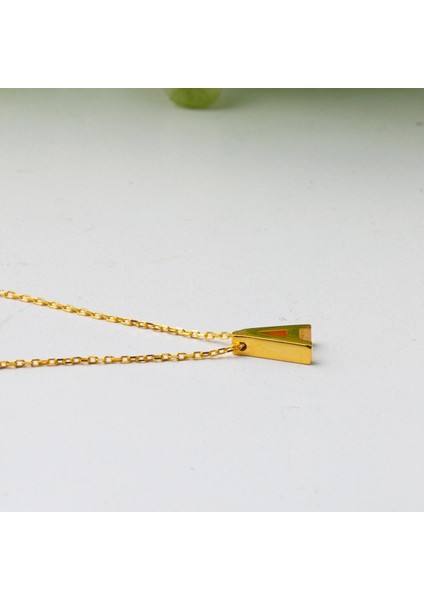 22 Ayar A Harfi Altın Kolye indirimleri