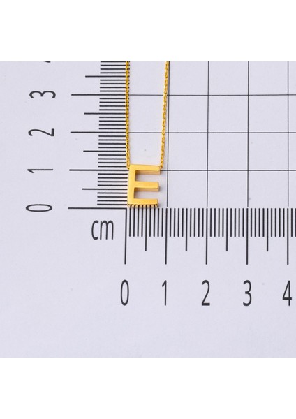 22 Ayar E Harfi Altın Kolye modelleri