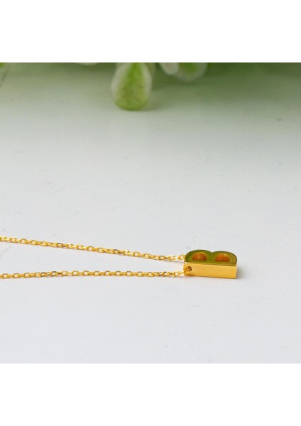 22 Ayar B Harfi Altın Kolye indirimleri