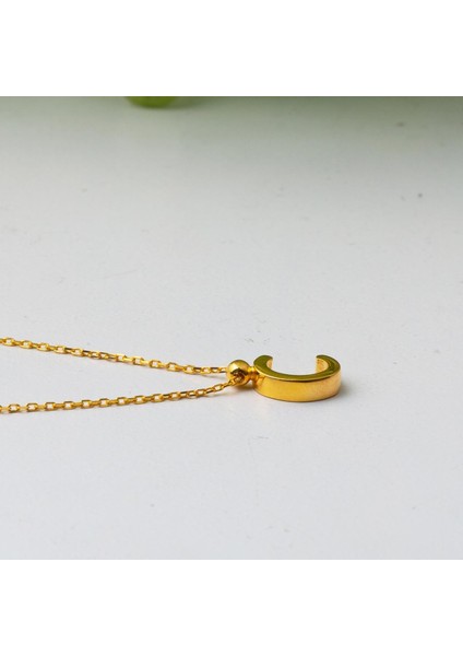 22 Ayar C Harfi Altın Kolye indirimleri