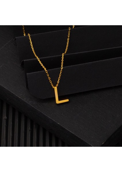 22 Ayar L Harfi Altın Kolye fırsatları