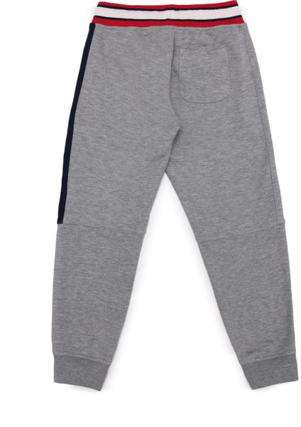 Erkek Çocuk Gri Melanj Örme Pantolon 50254532-VR086