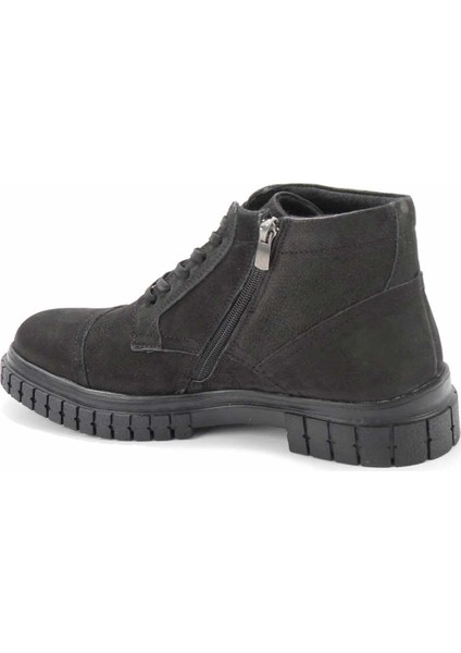 Siyah Nubuk Leather Erkek Bot & Bootie E02951612001 fırsatları