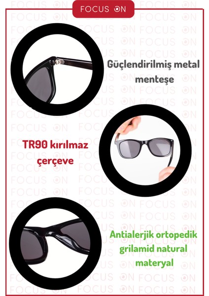 Spear Black Polarize Güneş Gözlüğü