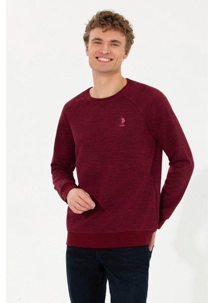 Erkek Vişne Sweatshirt 50256356-VR223 fiyatları