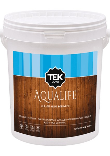 Boya (Aqualife) Su Bazlı Ahşap Koruyucu Kokusuz Açık Meşe 2,5 Lt