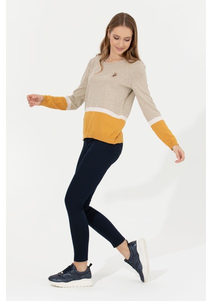 Kadın Lacivert Kanvas - Chino Pantolon 50261329-VR033 modelleri
