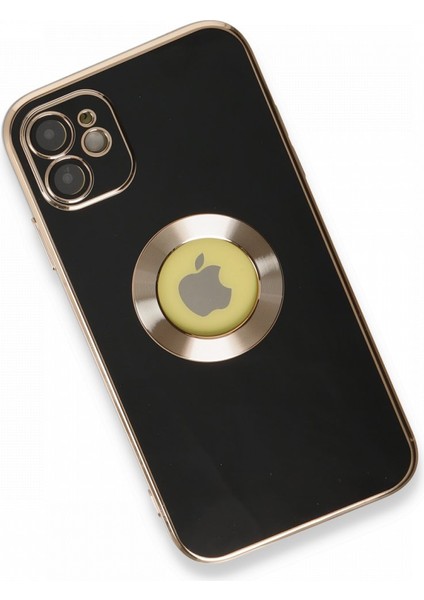 Apple iPhone 12 Kılıf Store Silikon Kapak + Kablo Koruyucu
