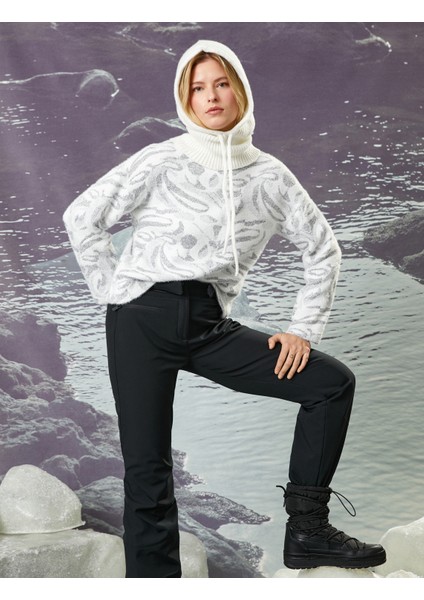 Şahika Ercümen x Koton - Yumuşak Dokulu Dik Yaka Kazak