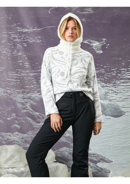 Şahika Ercümen x Koton - Yumuşak Dokulu Dik Yaka Kazak fiyatları