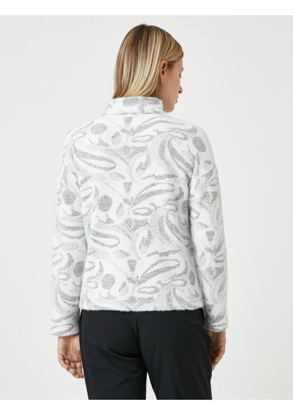 Şahika Ercümen x Koton - Yumuşak Dokulu Dik Yaka Kazak indirimleri