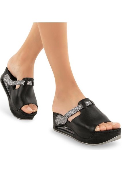 Libra Air Max Anatomik Taban Kadın Terlik Siyah 36-40