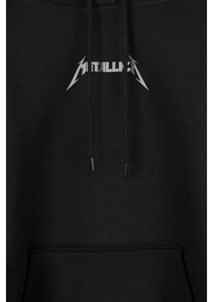 Metallica Kirk Ouija Board Guitar Rock Gitar Ön ve Arka Baskılı Sweatshirt Unisex Kapüşonlu Hoodie modelleri