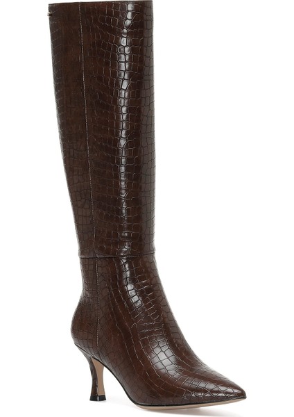 Cenıso2 2pr Kahverengi Kadın Topuklu Çizme fiyatları