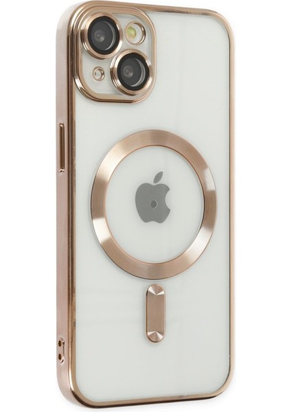 Apple iPhone 14 Kılıf Kross Magneticsafe Kapak + Kablo Koruyucu