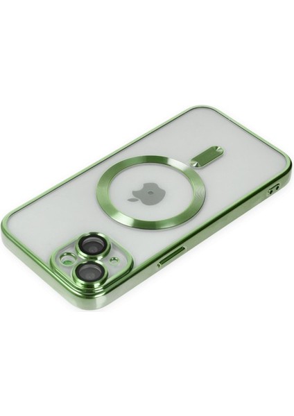 Apple iPhone 14 Kılıf Kross Magneticsafe Kapak + Kablo Koruyucu