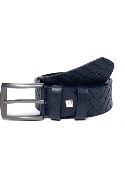 Pierre Cardin Erkek Lacivert Denim Kemer 50266927-200