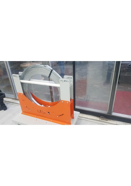 Galvaniz Şerit Açma Aparatı