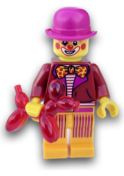Orijinal Minifigürler - Palyaço Clown Minifigür