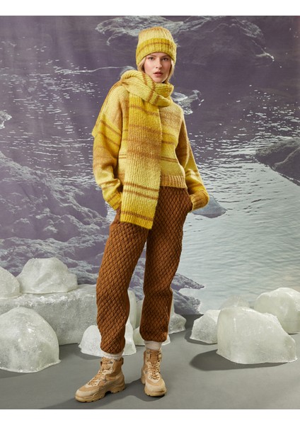 Şahika Ercümen XKoton - Balıkçı Yaka Örgü Oversize Kazak fiyatları