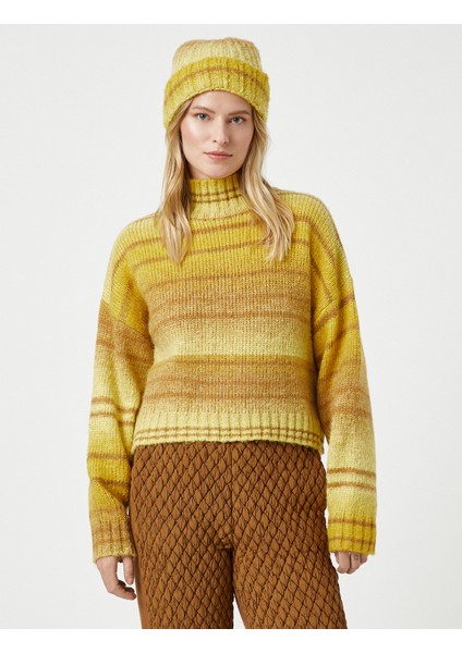 Şahika Ercümen XKoton - Balıkçı Yaka Örgü Oversize Kazak fırsatları