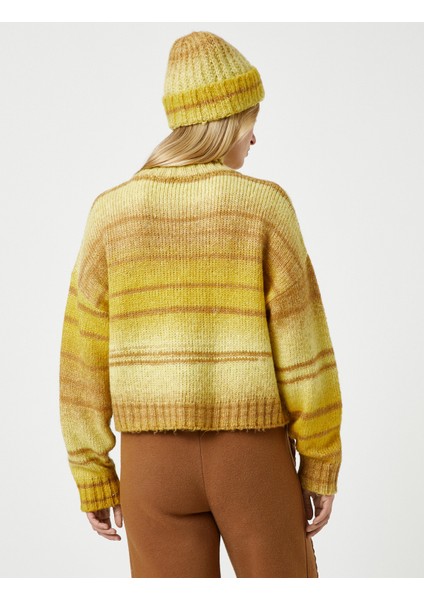 Şahika Ercümen XKoton - Balıkçı Yaka Örgü Oversize Kazak indirimleri