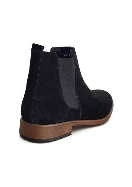 03836 Ince Taban Lastikli Klasik Deri Erkek Bot modelleri