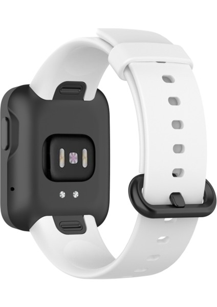 Xiaomi Mi Watch Lite 2 Kordon Tokalı Kolay Ayarlanabilir Esnek Silikon Spor Şık Tasarım Kordon Kayış