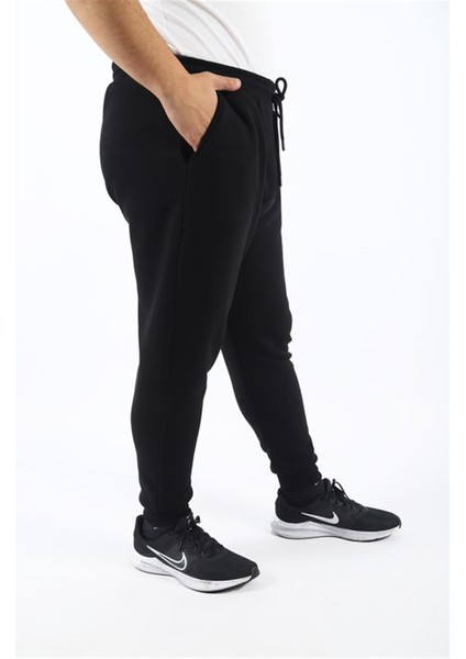 Büyük Beden 3ip Classic Eşofman Altı 22515 Siyah